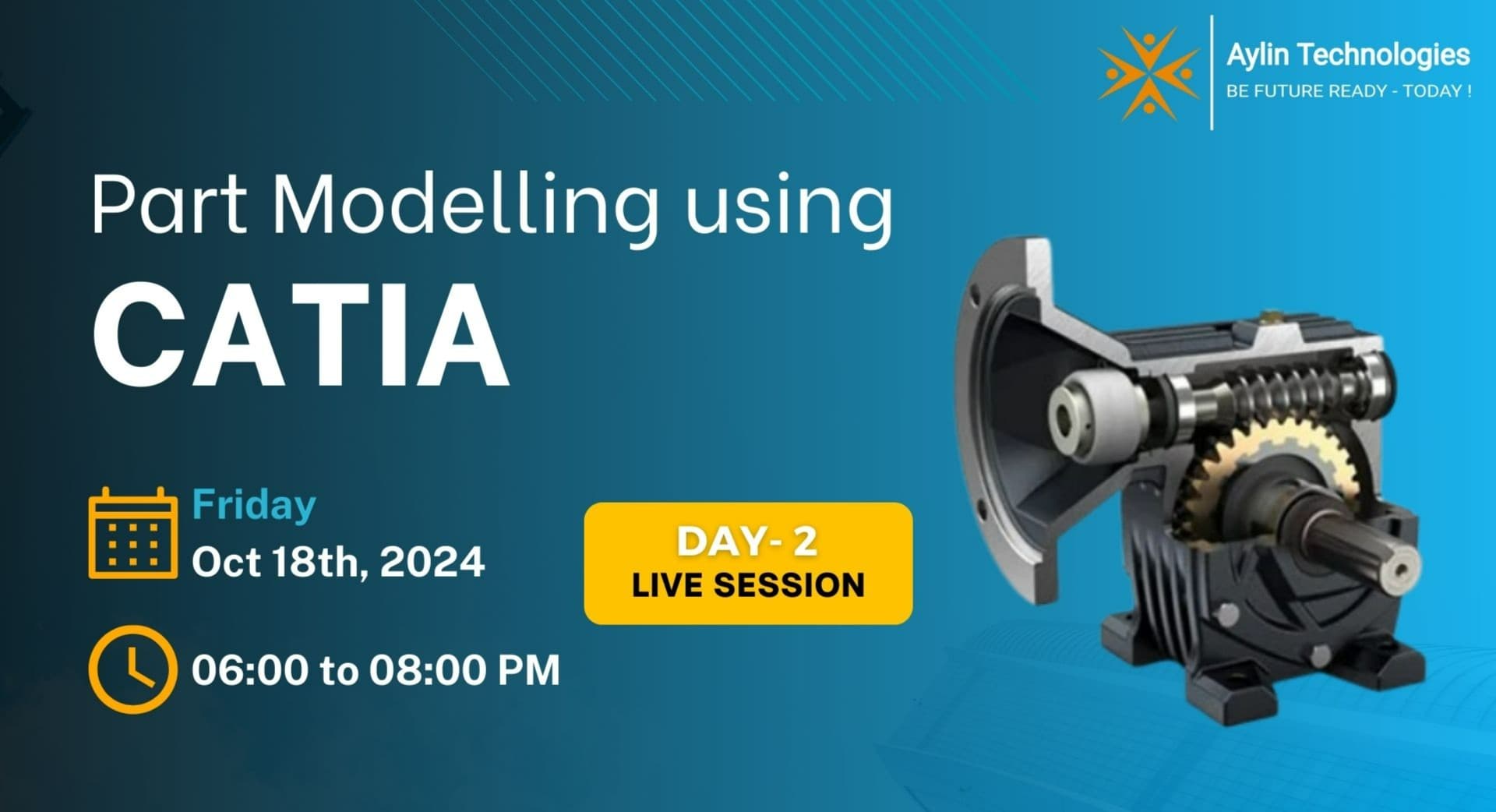 WEBNARS Part Modelling using CATIA